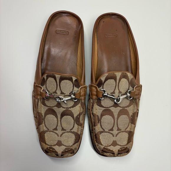 Coach Shoes - Vintage Wooden Coach Clog/Mule size 7
